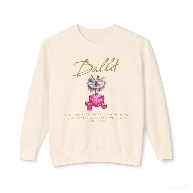 Ballerina Crewneck Sweatshirt-Ivory